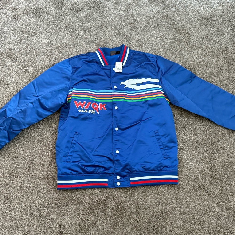 WSQK Blue Bomber Jacket